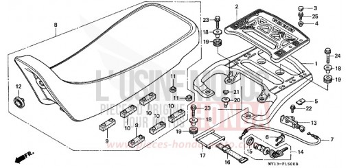 SITZ (1) XRV750R de 1994